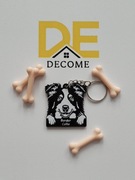 Personalizowany brelok z psem, Border collie