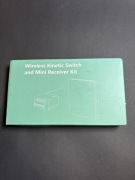 Bezprzewodowy przełącznik kinetyczny z odbiornikiem LED