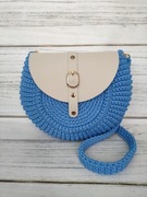 Torebka Oreo z klapką niebieska 