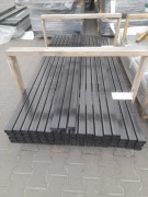 SŁUPKI OGRODZENIOWE PROFIL 60X40 WSOKOŚĆ 230 CM 