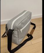  Torba PURE do wózka / na ramię | Stan Idealny | Szary Melanż