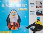 Ślizgacz śnieżny dmuchany spokey rakieta 