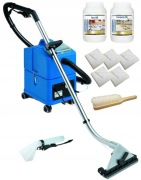 Odkurzacz piorący Santoemma s1000 PEŁEN ZESTAW + ŚRODKI PIORĄCE! JAK NOWY!