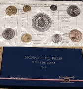 1974 - Zestaw Francja: menniczy zestaw monet