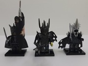 Władca Pierścieni Barad Dur Sauron Nazgul minifigurki kompatybilne z Lego
