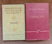 Komediantka + kontynuacja Fermenty -Władysław Reymont - twarda oprawa  