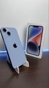 iPhone 14/Blue/100% Baterii/Super Stan/Pełen Zestaw