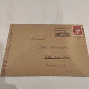 Numer 166 KÖNIGSBERG 11.3.1943 R KOPERTA+ LIST