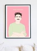 Dawid Podsiadło plakat a3 poster wydruk koncert prezent na święta Mikołajki