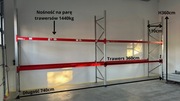 Regał magazynowy paletowy MGL H360cm G110cm trawers 360cm  do hali magazynu