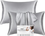 Satynowa poszewka na poduszkę luksusowa i jedwabista 40x80 cm - 2 szt.