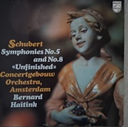 Franz Schubert, Symfonia nr 5 i Symfonia nr 8 Płyta winylowa z 1976 r.