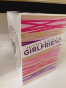 Mega unikat ! JUSTIN BIEBER girlfriend 50ml piękny flakon perfum EDP FOLIA