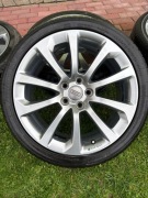 Felgi aluminiowe Audi z oponami 255/35R18 rozstaw 5x112 ET 47