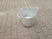 stary kocioł aluminiowy prl z wypukłym dnem 32l kociołek gospodarczy