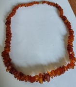 Naszyjnik z bursztynu bałtyckiego - 54 cm