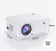 HD300 PK HY300 przenośny Mini projektor 5G konsola ps4 ps5 xbox x