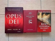 Książki Kod Leonarda da Vinci, Opus Dei, Katedra Maryi Panny w Paryżu nowe