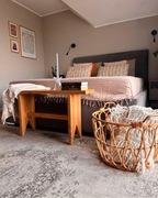 Ławka ławeczka drewniana dębowa rustykalna