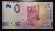 Banknot 0 euro z serii Natalia Janoszek Unc