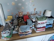 Mega paka ubranek niemowlęcych w rozmiarze 62 ponad 100 szt