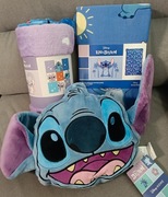 Lilo & Stitch koc flanelowy prześcieradło poduszka kształtka przytulanka