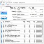Dysk HDD 500GB Toshiba MQ01ABF050 SATA #17