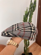 Burberry Burberrys kaszkiet kratka oryginał 58 unisex