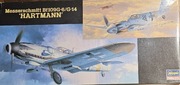 Messerschmitt Bf109G-6/G-14 HARTMANN firmy HASEGAWA nr kat. AP173 52073