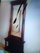 Lustro antyk i tremo. Stan bardzo dobry, plamy dotyczą zdjęcia nie lustra.