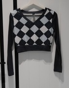 *SHEIN* świetny krótki sweterek 34 XS