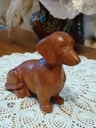 Drewniana figurka psa  
