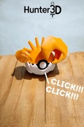 Figurka pokeball Kingler 10x10 cm click, click!