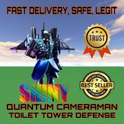SHINY Quantum Cameraman  Toilet Tower Defense TTD 