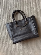 Michael Kors brązowa torebka do ręki z logo