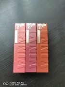 3 x maybelline super stay vinyl ink