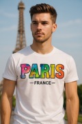 T-shirt Paris Kolekcja S 
