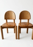 Krzesło sosnowe Solidne krzesło z litego drewna sosnowego Rainer Daumiller