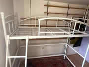 SOLIDNE Łóżko metalowe antresola 90x200 DLA DOROSŁYCH I DZIECI