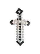 Minecraft miecz dekoracja na tort masa cukrowa 