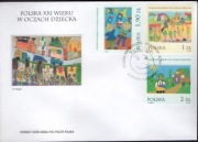 FDC,3771-3773,Polska w oczach dziecka