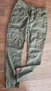 Alpha industries - spodnie zieleń z kieszeniami  roz 31 