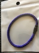 Bransoletka męska niebieska