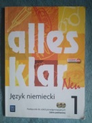 Alles klar 1 podręcznik WSiP zakres podstawowy