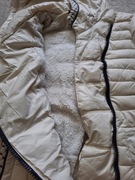 Kurtka zimowa rozmiar S kolor kremowy