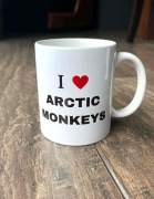 Kubek cup I love arctic monkeys ceramika 