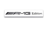 Naklejka Znaczek MERCEDES AMG EDITION Emblemat błotnik logo 92x15mm METAL
