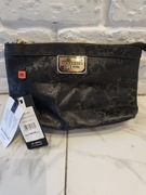 Czarna damska kosmetyczka