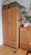 Sprzedam szafę 186x90x53 jasne drewno