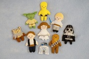 Zestaw bombek z filcu STAR WARS Gwiezdne Wojny